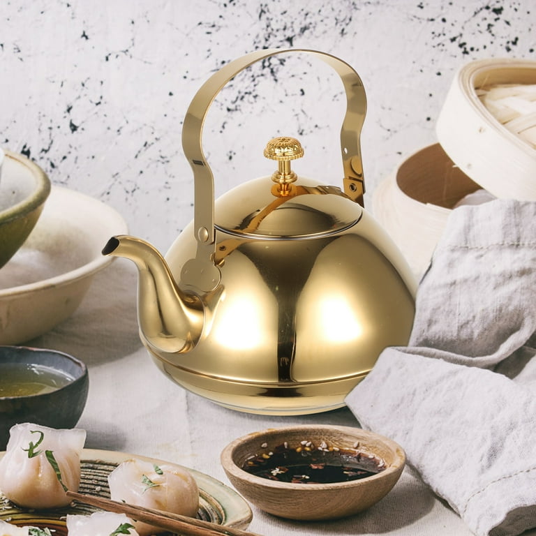 Gold tea kettle 2025