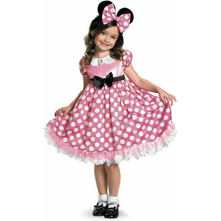 Clubhouse Pink Minnie Child Halloween Costume