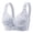 Blue, variant on Plus Size Wireless Bra for Women, Full Support Full Coverage Comfort Bra, Seamless Everyday Bralette with Lift Beige 38