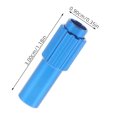 thumbnail image 2 of EXHUMKY 3Ud Tornillos Ajustadores De Aluminio Para Ajuste Preciso Cable Azul, 2 of 8