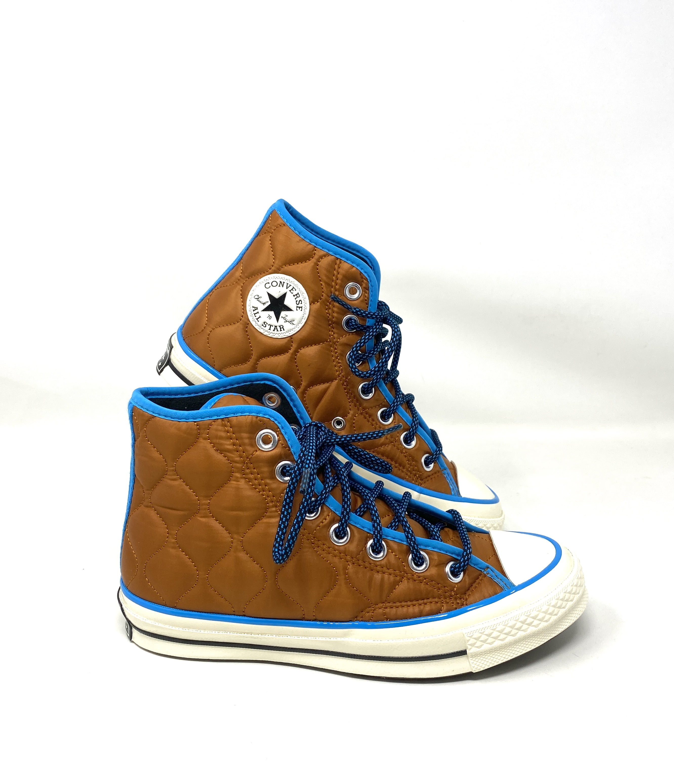 Converse Chuck 70 HI Amber Brown Blue High Top Shoes Women's Size Sneakers  169374C 