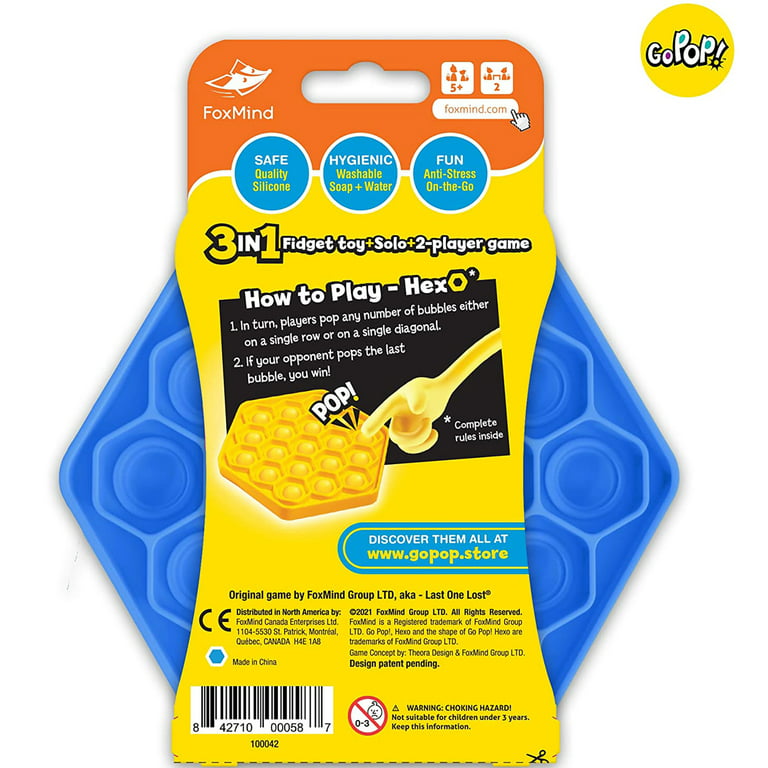 SALE - Foxmind Go Pop Last One Lost Bubble Pop It Game - Silicone Push