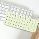 thumbnail image 4 of 1 hoja resplandor en la pegatina de teclado oscuro pegatina de reemplazo de teclado en inglés, 4 of 4