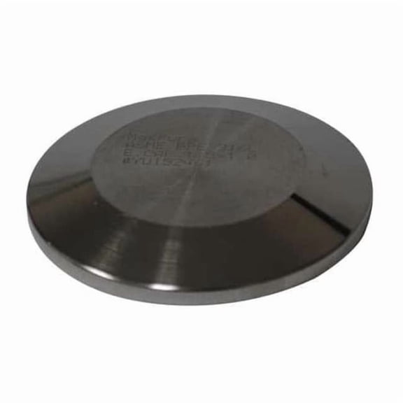 Maxpure 4" Clamp T316L SS Solid End Cap TEG16A6L4.0-PL