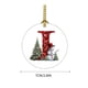 thumbnail image 2 of 2024 26 Letter Christmas Snowman Christmas Pendant - Acrylic Car Pendant Saint, 2 of 5