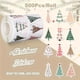 thumbnail image 4 of Rollo de 500 Pegatinas de Grafiti de Árbol de Navidad | Pegatinas de Papel Adhesivas con Formas Peculiares de 2,8 Cm | Cinta Decorativa Multicolor para Álbumes de Recortes, Envoltura de Regalos, Manu, 4 of 6