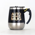 thumbnail image 4 of Naiovety Taza autoagitadora automática, taza mezcladora de té recargable de acero inoxidable, mezclador inteligente, tazas de almacenamiento Juegos de servir café y té, 4 of 6