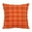 Orange, variant on Room Decor Pillow Covers 24x20 Plaid Thickened Linen Pillow Cover Color Woven Living Room Decorative Fabric Cushions Cover Purple