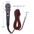 thumbnail image 2 of Labymos Muslady Dynamic Handheld Cardioid Condenser Microphone Wired Mic 4.5m/15ft Cable 6.35mm Plug for Music Singing Karaoke Stage Live Performance, 2 of 8