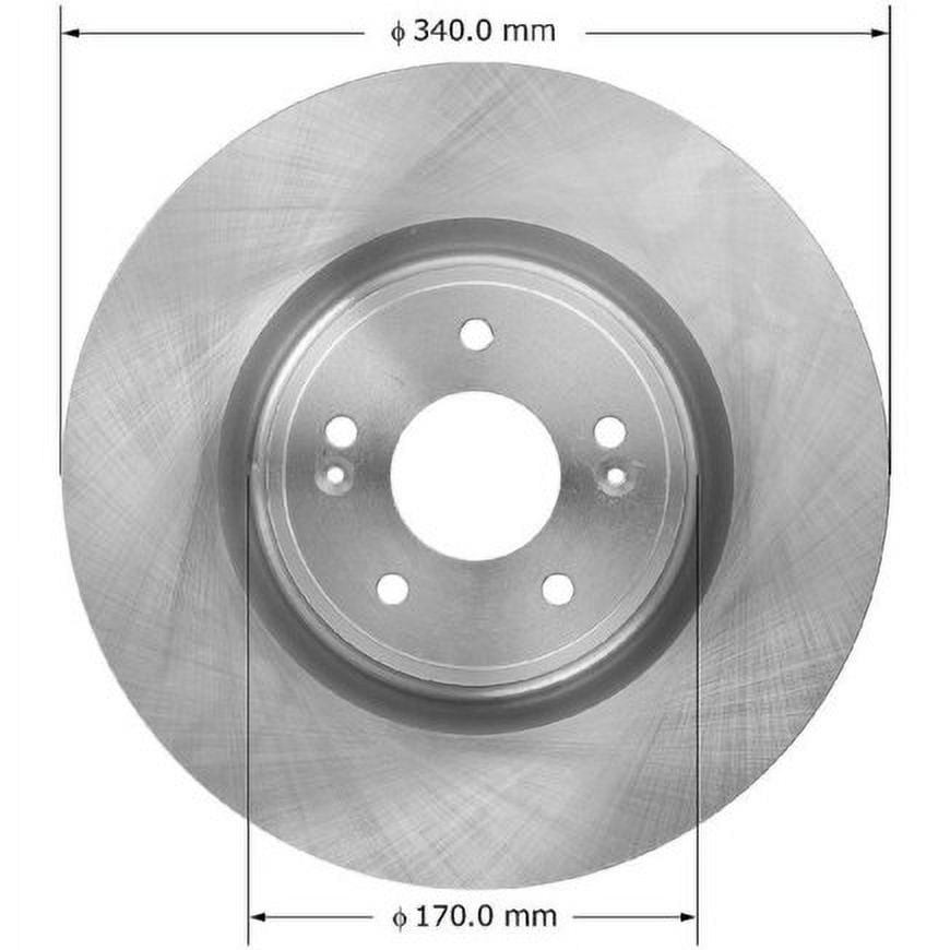 BENDIX PRT5975 Bendix Brake Rotor Fits select: 2010-2015 HYUNDAI GENESIS COUPE, 2016 HYUNDAI GENESIS COUPE 3.8 R-SPEC/3.8 ULTIMATE