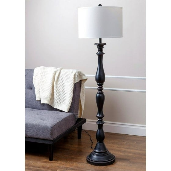 Abbyson Living Denver Floor Lamp In Espresso Com