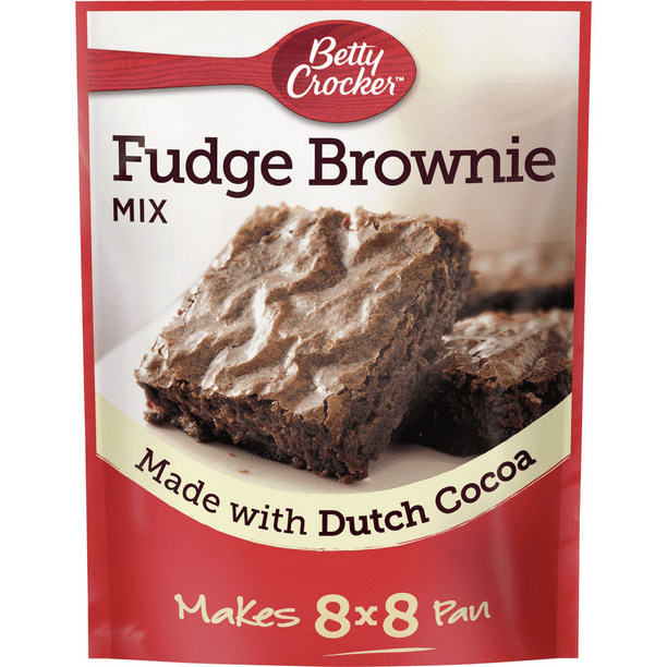 Betty Crocker Fudge Brownie Mix 10 25 Oz Walmart Com Walmart Com