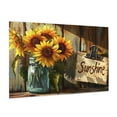 thumbnail image 2 of 1000 PCS Sunshine Slogan Sunflower vase jigsaw puzzles 1000 pieces,Unique Artwork for Adults,Challenging Brain Exercise,1000 Piece Jigsaw Puzzle for Adults Challenging Puzzle Perfect for Game Nights, 2 of 6