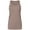 Pebble Brown, variant on Bella + Canvas Womens Flowy Racerback Tank Top
