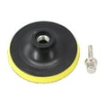 thumbnail image 3 of 4 Inch Self-adhesive Backing Pad Polishing Plate with 14mm Thread Adapter, 3 of 9