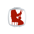 thumbnail image 1 of China Erhu Player Illustration Pattern Mirror Portable Compact Pocket Makeup Double Sided Glass, 1 of 3