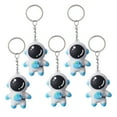 thumbnail image 3 of 5x Space Astronaut Keychain Unique Creative Keyring Car Keys Holder for Birthday Blue, 3 of 8
