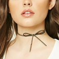 thumbnail image 4 of Collar de Moda Zulema Bowknot de Remache Color Oro 38 cm, 4 of 8