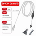 thumbnail image 3 of Fish Tank Water Changer with Filter Nozzle Handheld Aquarium Gravel Cleaner Removable Fish Tank Siphon Hose, 3 of 8