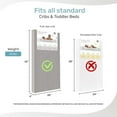 thumbnail image 2 of Dream On Me, Asheville 4”Firm Fiber Crib And Toddler Mattress, I Waterproof I Green Guard Gold Certified, 2 of 7