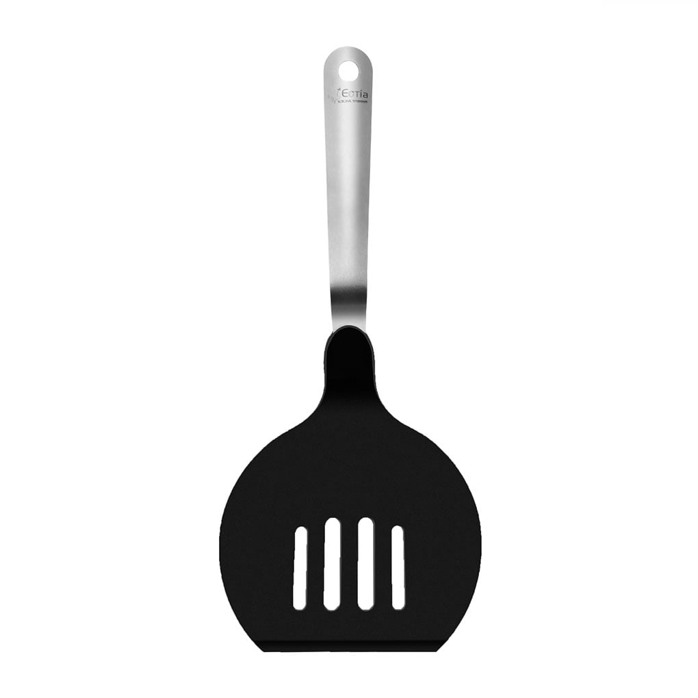 Spatula Slotted Nylon Egg Turner with Stainless Steel Handle NonStick