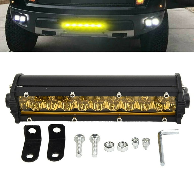 Yellow light bar for car deals