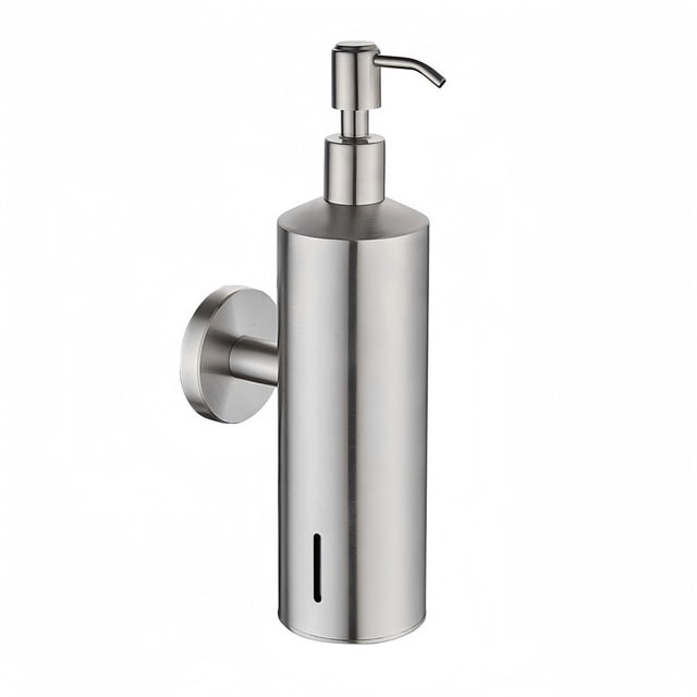 Distributeur de Savon Mural en Acier Inoxydable Accessoires de Salle de Bain