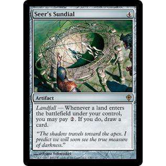 MtG Worldwake Rare Seer's Sundial #130