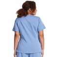 thumbnail image 3 of Dickies Balance Scrubs Top for Women V-Neck DK812, XS, Ciel Blue, 3 of 7
