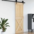 thumbnail image 2 of vidaXL Door NARVIK 70x210 cm Solid Wood Pine, 2 of 5