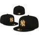 thumbnail image 1 of Gorra De Béisbol De Ala Plana, Gorra Completamente Cerrada No Ajustable, Nueva Gorra Para El Sol De Ala Plana Estilo Americano, Gorra De Rugby Con Exquisito Bordado71/2 (59.6CM), 1 of 1