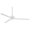 thumbnail image 2 of Ceiling Fan In Transitional Style 13.63 Inches Tall By 54 Inches Wide-Flat White Finish-Flat White Blade Color Minka Aire Fans F729-Whf, 2 of 2