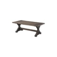 thumbnail image 1 of Picket House Furnishings Flynn Table Basse Tréteau en Noyer, 1 of 3