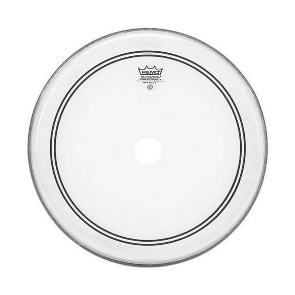 Remo P31326C2 Powerstroke 3 Clear 26" Bass Drum Batter Head w/ White Falam Patch