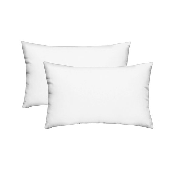 RSH Décor Indoor Outdoor Set of 2 Down Alternative Pillow Inserts, Choose Size
