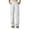 White, variant on Pejock Women's Cargo Pants Loose Fit with Multi-Pockets, Summer Casual Polyester Pants for Hiking, Travel & All Seasons