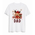 thumbnail image 3 of Estampado navideño de ciervos, ropa a juego para la familia, camiseta para madre e hija, camiseta para mamá, papá, niña y niño, look de fiesta, camiseta para bebé, 3 of 5