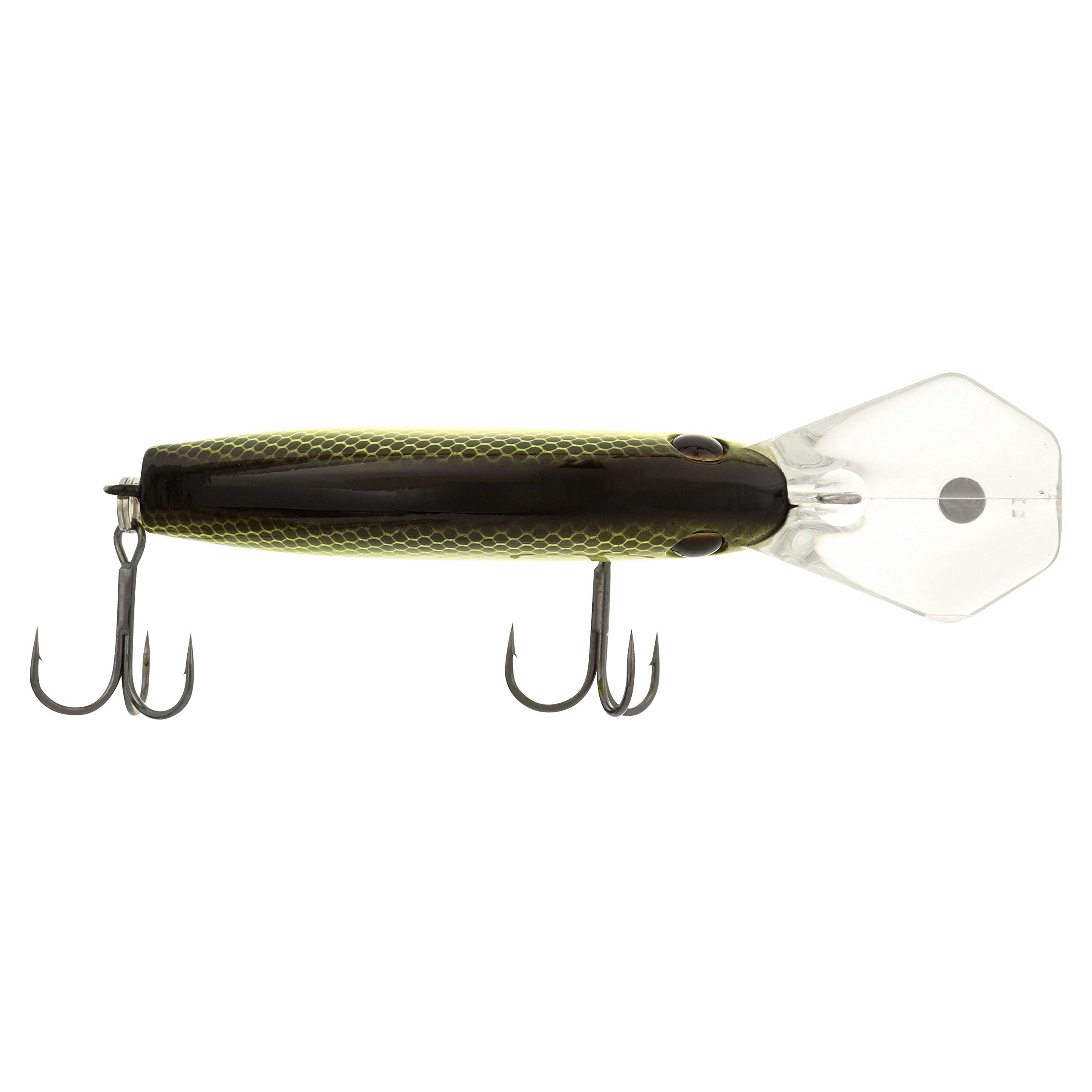 Berkley Clickin’ Frittside Fishing Lure, Black Chartreuse, 7 (3/7 oz)
