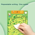 thumbnail image 5 of 192 Patterns Children's Maze Training Book Whole Brain Thinking Intelligence Development Training, Mind Maze Training Card Can Be Repeated To Write Children's Concentration Puzzle Toys, 5 of 5