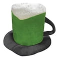 thumbnail image 2 of Plush Beer Mug Hat For Oktoberfest And Costume Parties Comfortable Fabric Party Accessory For Halloween And Birthday Celebrations Fun And Unique Design For Photo Booths Multi Home Decor, 2 of 6