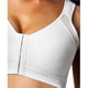 thumbnail image 2 of Women Post Surgery Front Fastening Sports Bra With Wide Back Support-white(l), 2 of 4