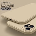 thumbnail image 3 of Funda cuadrada Original de silicona líquida a prueba de golpes para iPhone, cubierta protectora para iPhone 14, 11, 12, 13 Pro Max, Mini, XS MAX, XR, X, 7, 8 PLUS, SE 2020, 3 of 4