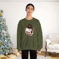 thumbnail image 5 of Merry Christmas Sweatshirts, Women Christmas Sweatshirts, Santa Sweatshirts, 5 of 5