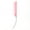 Light Pink, variant on Curved Pin Tail Combs Carbon Fiber Teasing Combs With Long Steel Pins For Hair Styling And Parting Hairdressing Comb