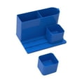 thumbnail image 2 of Soporte de lápices Pen Cup Multipurpose Stationery Organizer Desk Ganalizer Contenedor de almacenamiento de almacenamiento para el dormitorio de la, 2 of 8
