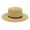 Beige, variant on Hats Adults Unisex Retro Western Cowboy Riding Leather Belt Wide Cap Straw Hat