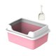 thumbnail image 2 of Caja de arena para gatos Bandeja de arena para gatos Orinal duradero Inodoro Extraíble Fácil de limpiar Caja de arena para gatos con marco Bandeja 48x36x22.5cm Yinane bandeja de arena para gatos, 2 of 8