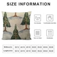 thumbnail image 5 of PRATYUS   Christmas Pillow Covers Christmas Tree Decorative White Throw Pillow Covers Winter Famliy Decoration for Home Couch White, 5 of 5