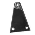 thumbnail image 1 of Electric Guitar Truss Rod Cover Plate, Pure Black Lightweight Wear Resistance Safe Guitar Truss Rod Cover  for Replacement, 1 of 7