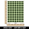 thumbnail image 2 of Circle Dot 200+ Round Stickers - Light Green - Gloss Finish - 0.50" Size, 2 of 3